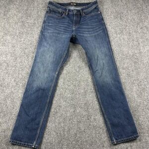 DU/ER L2X Straight Leg Jeans‎ Mens 30x32 Blue Stretch Denim Casual 5 Pocket